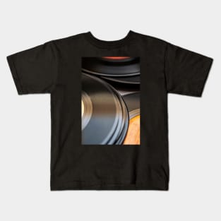 Vinyl Records II Kids T-Shirt